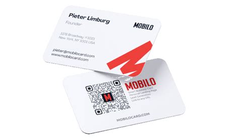 mobilo paperless business cards